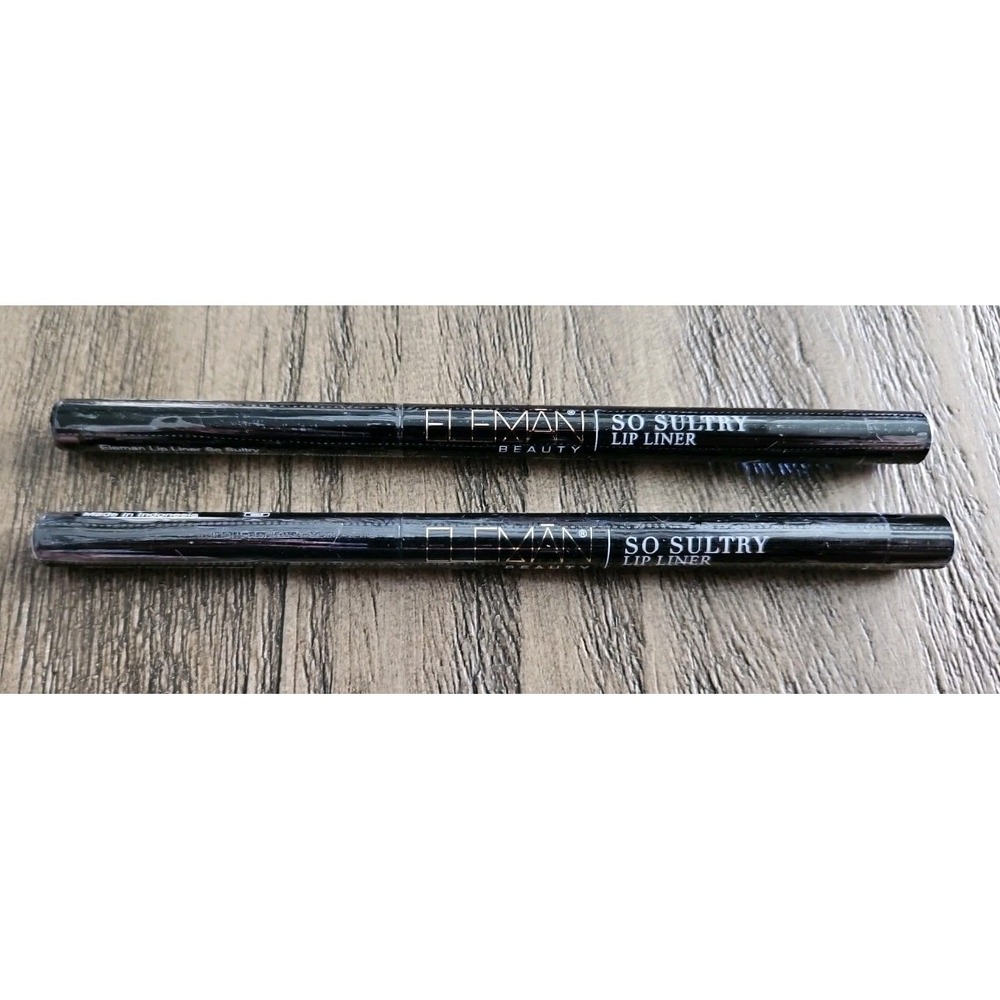 2X Eleman Beauty The Gel Lip Pencil - So Sultry - Beige Nude - Sealed